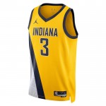 Maillot NBA Indiana Pacers Chris Duarte 3 Jordan 2022-23 Statement Edition Navy Swingman - Homme